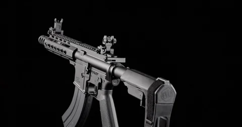 Assault Rifle Stock Footage 115367561
