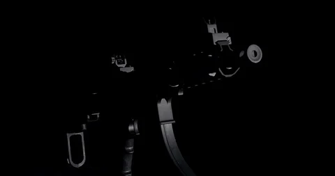 Assault Rifle Stock Footage 115370539