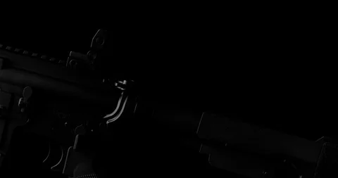 Assault Rifle Stock Footage 115373302