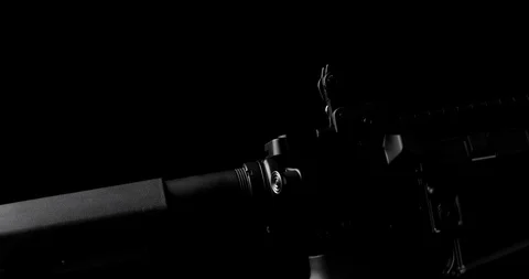 Assault Rifle Stock Footage 115374735