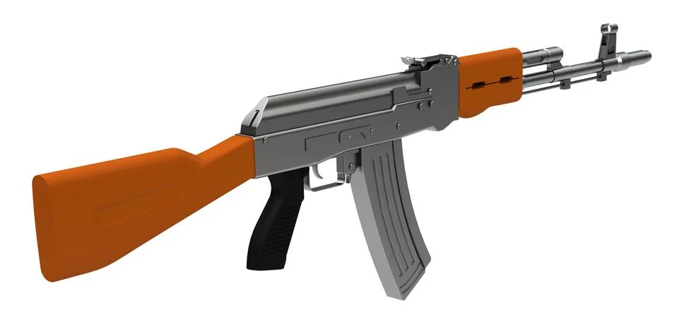 Assault weapon Stock Illustration