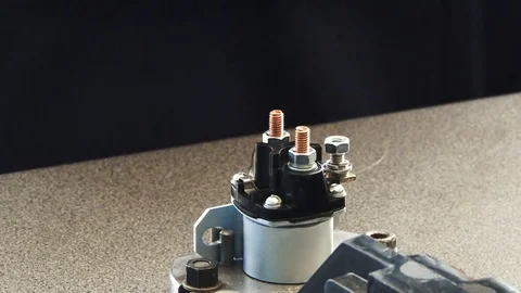 Assemblage of dimensional lamps for the car Stock Footage 91287979