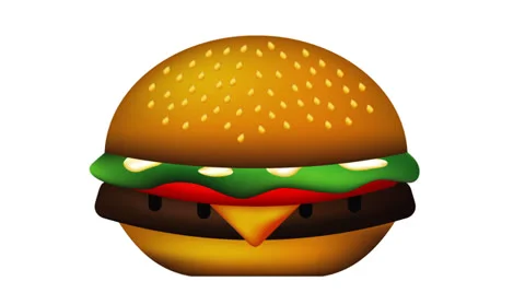 Assembling a Burger on White with Alpha Vidéo 23819568