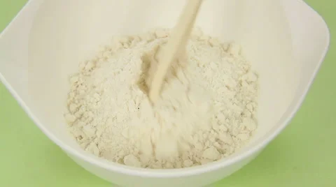 Assembling Cake Mix 스톡 동영상 1085935
