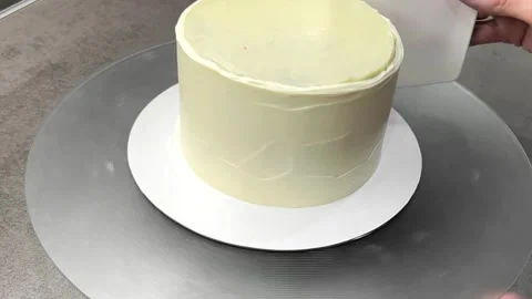 Assembling a cottage cheese pie on a gray table. cake ingredients. Stock Footage 244516519