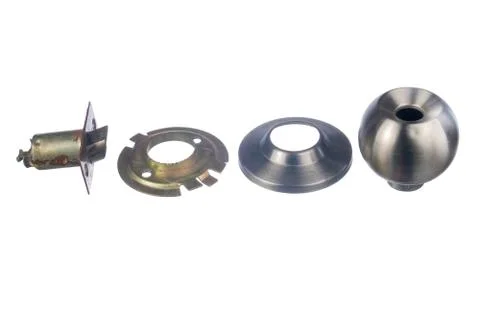 Assembling door knob Stock Photos