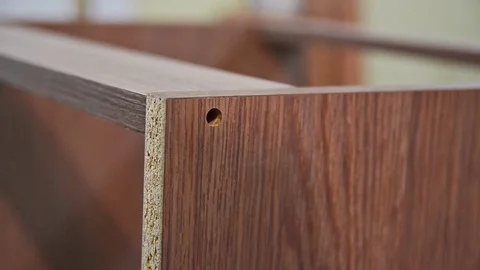 Assembling of furniture power tools Stock Footage 70731274