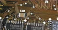 Assembling High Performance Personal Computer Processor Motherboard Background 4k or 4k+ Resolution