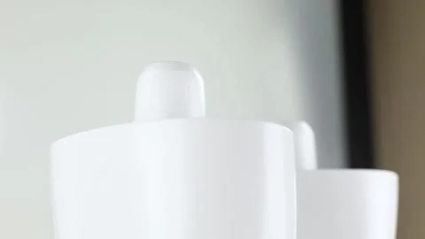 Assembling mannequin female legs. Young woman collects female mannequin Stock Footage 231011537