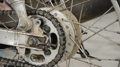 Assembling motorcycle. 스톡 동영상 77749180