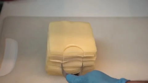 Assembling the traditional Francesinha sandwich from Oporto, Portugal Stock-Footage 164162853