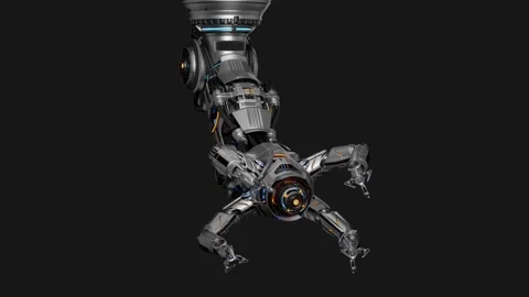 Assembly Arm 2 moving Video stock 255482592