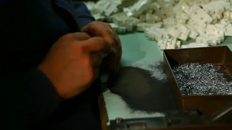 Assembly of electrical equipment Stock Footage 8621244