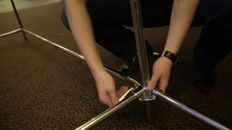 Assembly of equipment Stock Footage 62463015