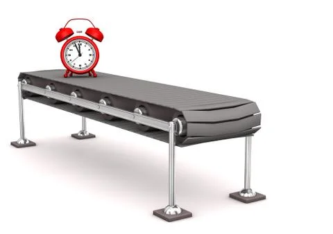 Assembly line alarmer Stock Illustration