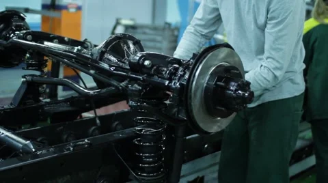 Assembly-line Video stock 47501577