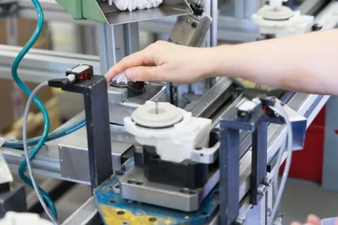 Assembly Line Worker Stock Photos