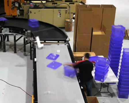 Assembly Line Worker Time Lapse Stock Footage 936172