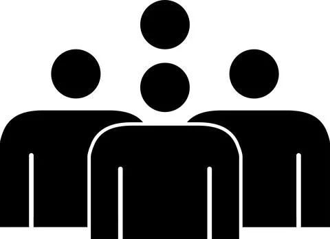 Assembly point sign. Illustrazione stock