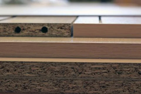 Assembly of the table Foto stock