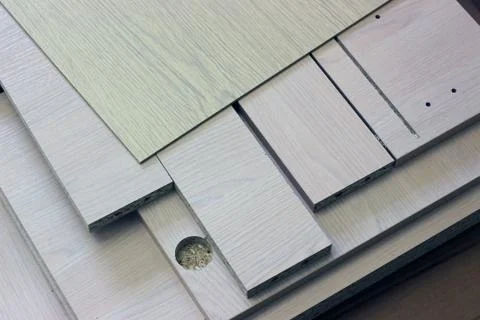 Assembly of the table Foto stock