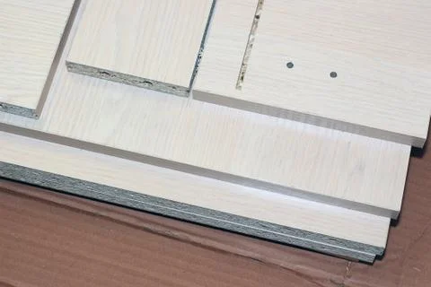 Assembly of the table Foto stock