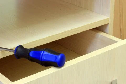 Assembly of the table Stock Photos