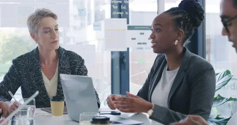 Assessing and delegating tasks for all. 4k video footage of a group of Video stock 201042822