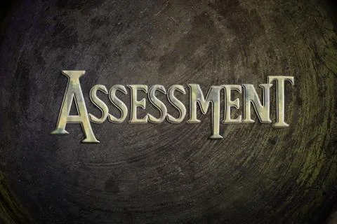 Assessment concept Stock Illustration