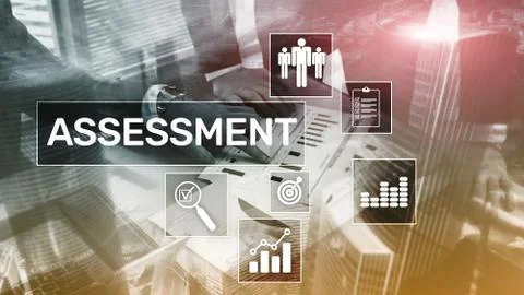 Assessment Evaluation Measure Analytics Analysis Business and Technology conc Stock Photos