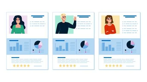 Assessment performance appraisal vector Stock Illustration
