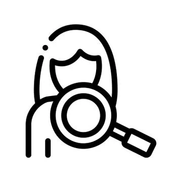 Assessment On Symptomp Of Pregnancy Vector Icon Stock Illustration