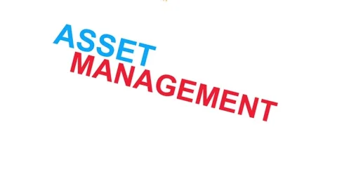 Asset management tags cloud typography animation Stock Footage 62055240