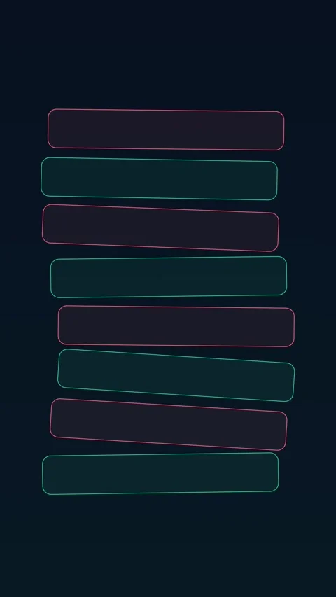 Asset Stack Vertical Motion Graphic Animation Stock Footage 345152804
