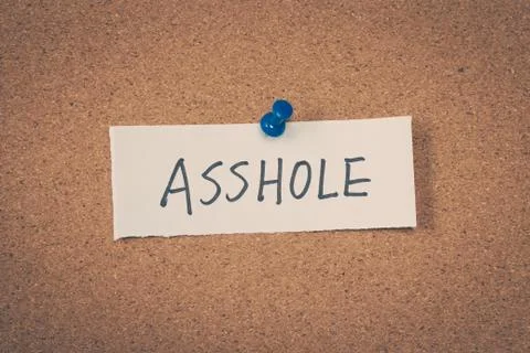 Asshole Stock Photos