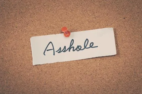 Asshole Stock Photos