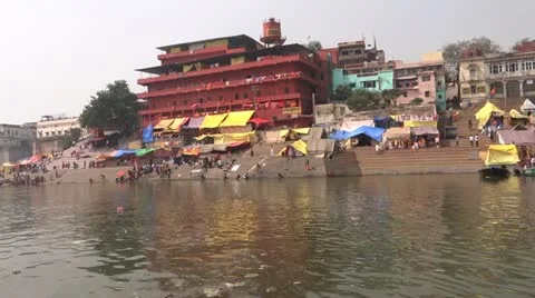 Assi Ghat Video stock 21977479