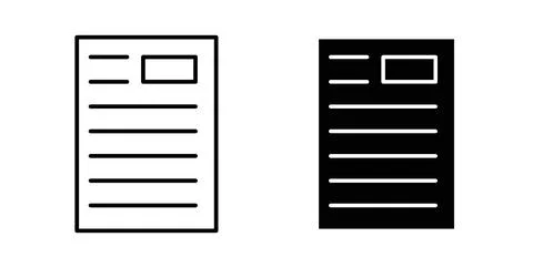 Assignment icon Illustration designs pack for Web イラスト素材