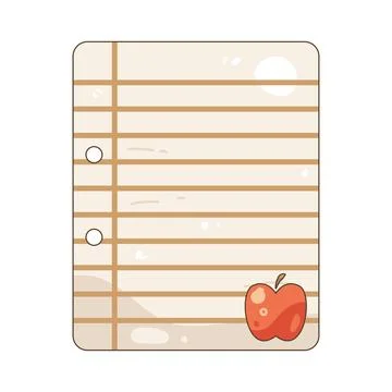 Assignment paper Stock Illustration