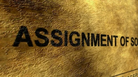 Assignment of software Stock Footage 92185553
