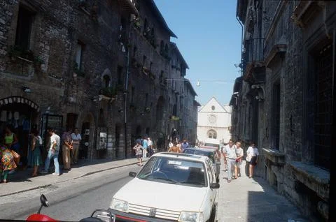 Assisi 1970 Stock Photos