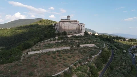 Assisi Church Stock Footage 290239340