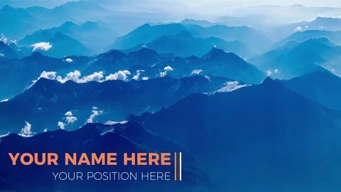 Assist Lowerthirds After Effects stock