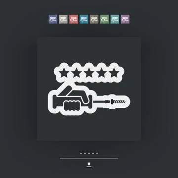 Assistance icon Illustration