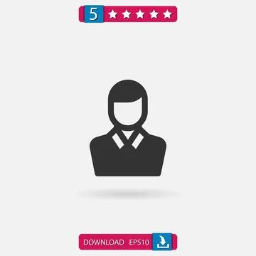 Assistance vector icon Stock-Illustration