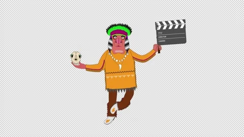 Assistant director on the set filming Stock Footage 146625070