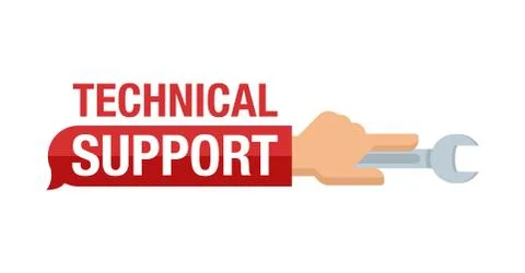 Assistant hand with fixing wrench Stock Illustration