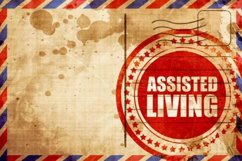 Assisted living Stock-Illustration