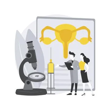 Assisted reproductive technology abstract concept vector illustration. Stock Illustration