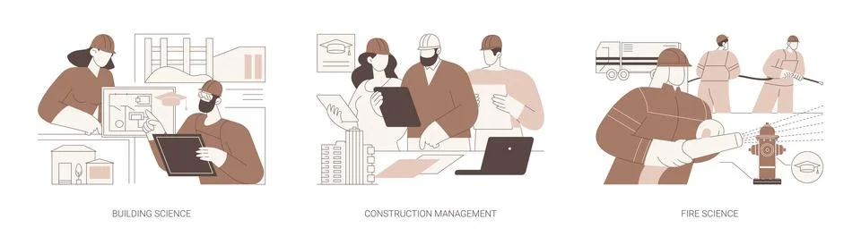 Associate degree isolated cartoon vector illustrations se Stockillustratie